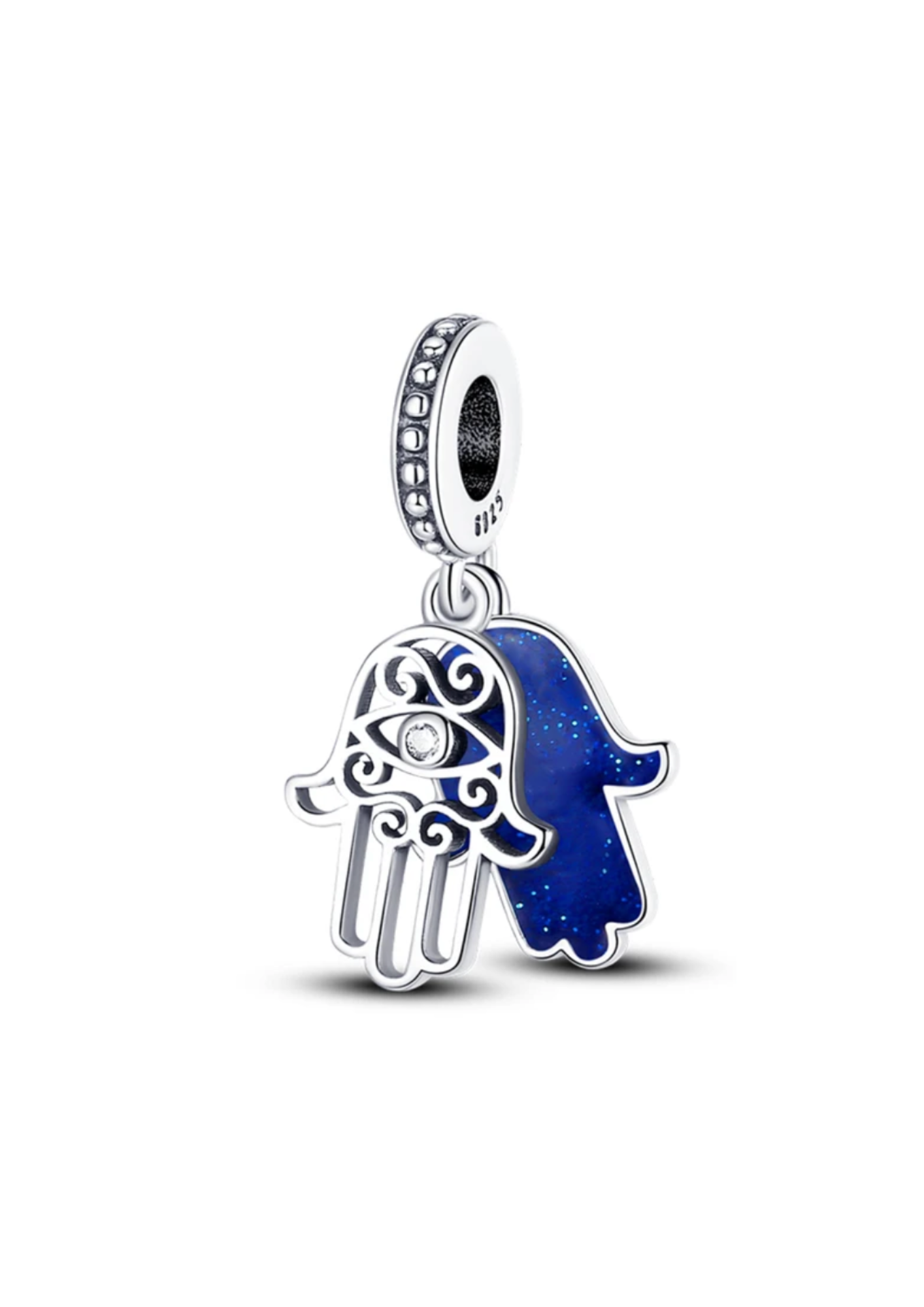 Charm Colgante Mano de Hamsa Ojo Turco