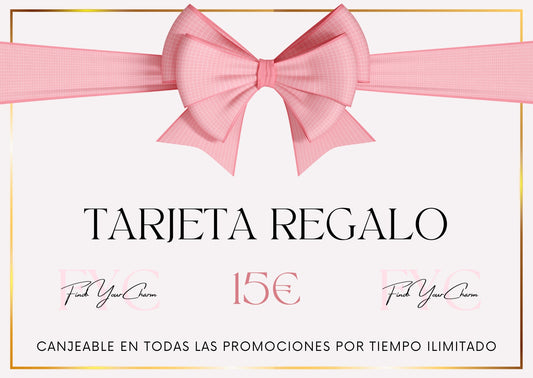 Tarjeta Regalo FindYourCharm